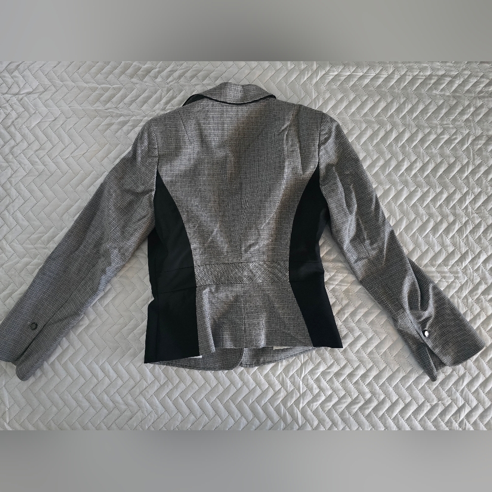 Etcetera Women's Black and Gray Blazer - Picture 2 of 6